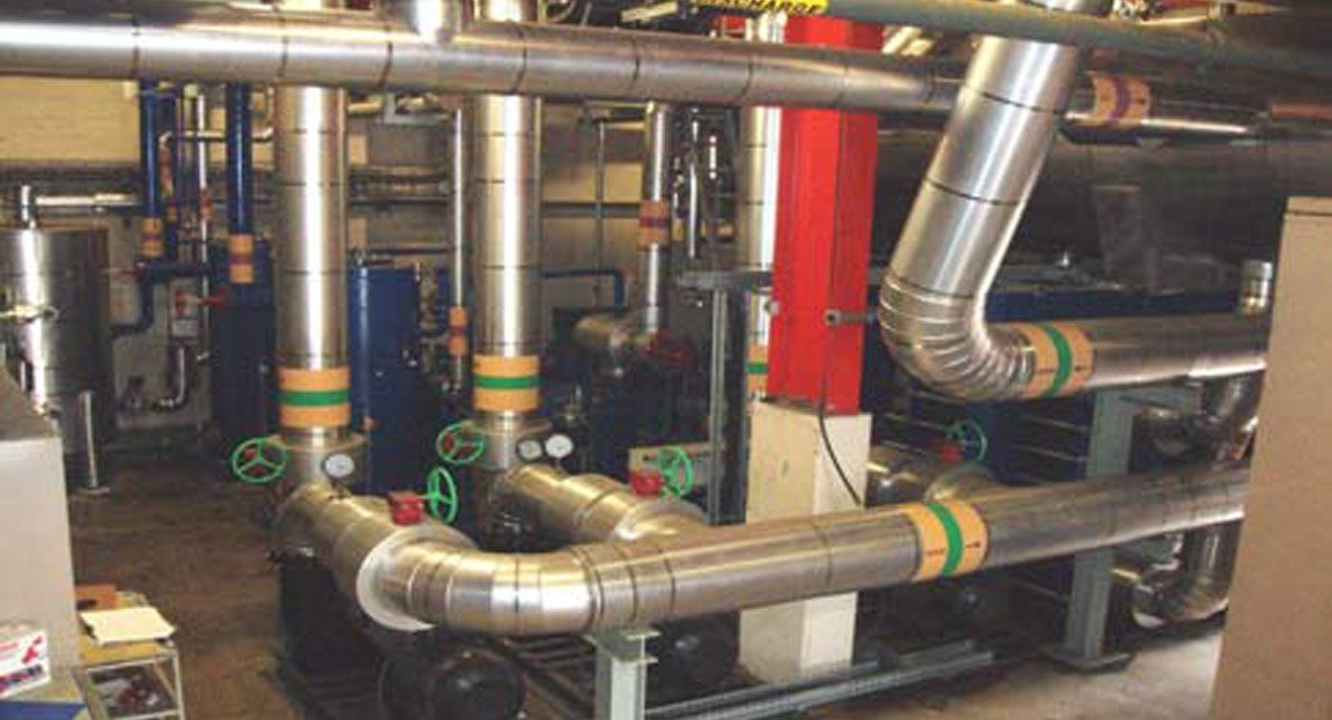 refrigeration plant at a brewery